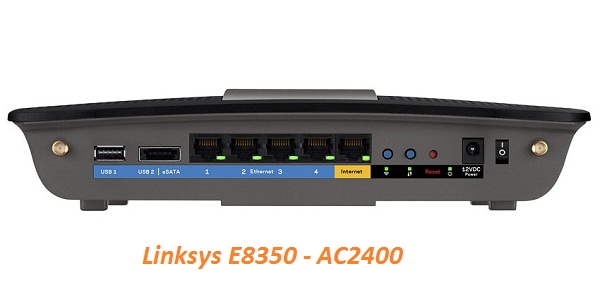 WiFi Router Linksys E8350 - AC2400 Dual Band Gigabit